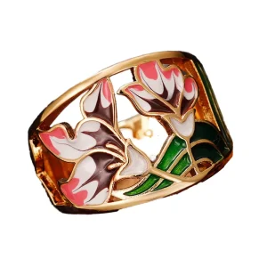 European and American Fashion Ring Original Design Style Drip Pattern Ring Exquisite Gift Popular Hip hop Ring