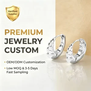 Exaggerated Stainless Steel Hollow Geometry U-Shaped Women’s Simple Silver Smooth Office Career Gift Earrings