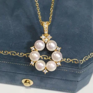 Exquisite Multi bead White Freshwater Pearl AAAAA Grade Sweater Chain Pendant Necklace Jewelry Gift Live Streaming
