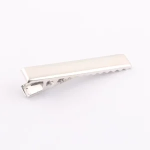 Factory 40mm Metal Rectangle Alligator Hair Clip For Hair Decoration Accessories
