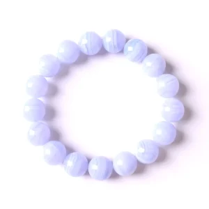 Factory 8mm 10mm 12mm Natural Stone Bead Blue Crazy Lace Agate Tumble Bracelet Fashion Jewelry