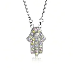 Factory Classic Design Teardrop shaped Pendants 925 Silver Necklaces Women’s Fashion Accessory Pendants