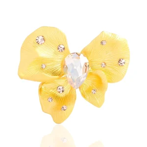 Factory Custom Fashion Rhinestone Clothing Accessories Jewelry Brooches Women Brooch Pins Jewelry
