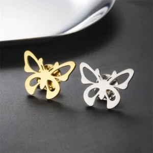 Factory Customized Stainless Steel Logo Badge Brooch Jewelry