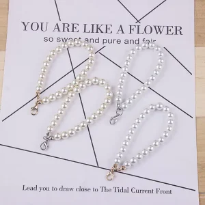 Factory Direct 8mm White Cream Imitation Pearl Bracelet With Lobster Clasp For Daily Casual Wear And Gift
