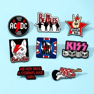 Factory Direct Custom Enamel Pins Fashion Brooches Hard Soft Enamel Bulk