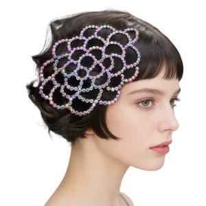 Factory Direct Fabric Hair Stickers Fashion Latin Dance Hair Accessories for Women Wedding Party Daily Performance