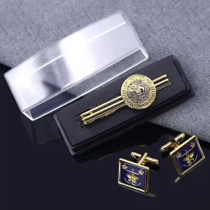 Factory Manufacturers Design Types Men Accessories Tie Clips Custom Logo Enamel Metal Tie Unique Decorative Gift Tie Pin Clip