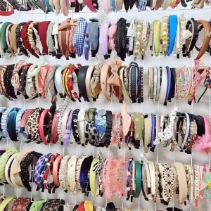 Factory Price Luxury Designer Cloth Rhinestones Crystals Pearls Multi Styles Custom Headband Hair Accessories