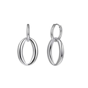 Factory Price Round Retro Stainless Steel Daily Wear Stud Earrings Jewelry Factory ODM OEM Custom Logo Small Bulk Order Source
