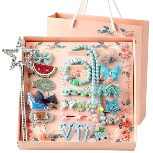 Fancy Day Hot Selling Fashion Gift Box Hair Accessories Set Fancy 28pcs Hair Accessories Gift Set