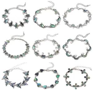 Fashion Accessories Animal Whale Penguin Abalone Bracelet Foot Chain Dual Purpose
