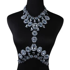 Fashion Accessories Sexy Women Rhinestone Belly Chain Body Chain Jewelry