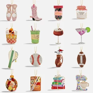 Fashion Bag Pendant Accessories Crystal Beaded Cartoon Ballet Shoes Books Ball Sports Hobbies Phone Charm Key Chains Jewelry