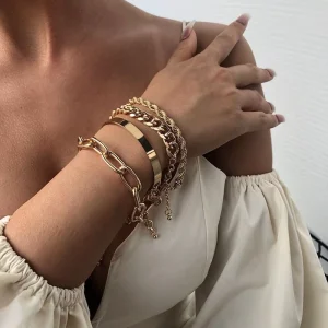 Fashion Bracelet Jewelry Gift Wristbands Adjustable for Women N96135