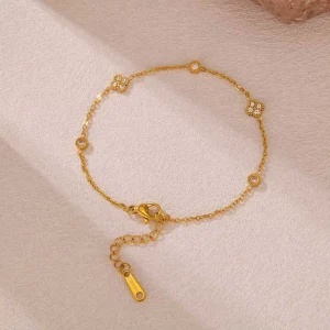Fashion Bracelet Simple Personality Versatile Stainless Steel Geometric Chain Link Bracelets