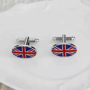 Fashion British Flag French Shirt Cufflinks for Men Shirt Clothing Accessories