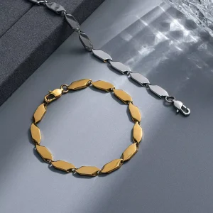 Fashion Chain Bracelets for Women Stylish Jewelry Trendy Metallic