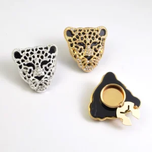 Fashion Clip Button for Shirt Decorative Cover Cufflinks Button Flower Clip Button LSCB030