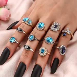 Fashion Colorful Rings for Women N210646
