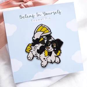 Fashion Custom Cartoon Anime Character Animal Dog Enamel Pins Brooch High Quality Creative Cute Alloy Pins Badge Gold Silver