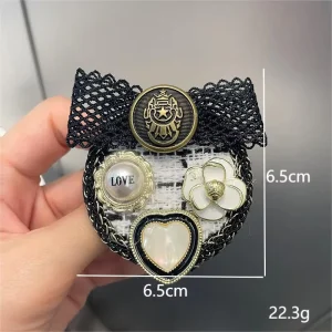 Fashion Designer Brooches Flower Vintage Cc Brooches Luxury Women Rose Feather Pearl Hijab Brooch