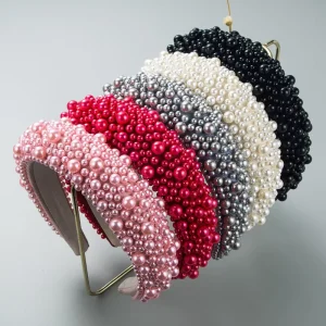 Fashion Designer Colorful Custom Party Fabric Headband Creative Ladies Hair Accessories for Women