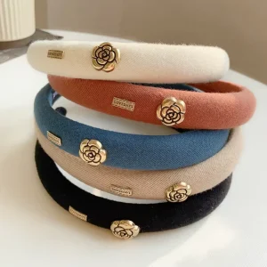 Fashion Designer Style Elastic Hair Bands Headbands Hair Accessories Women Girls