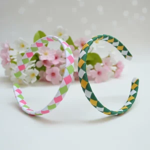 Fashion Double Layer Bow Headband Children Hair Accessories Handmade for Baby Girls