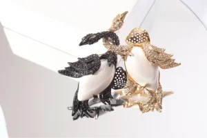 Fashion Earrings New Necklace Popular Brooch and Ring