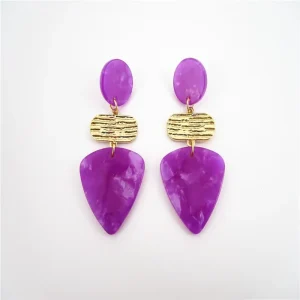 Fashion Earrings for Women Resin Statement Earring