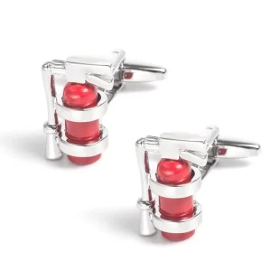 Fashion Enamel Copper Material Cufflinks Classic Styling Novelty Cufflinks Accessory Brass Cufflinks for Men Shirt