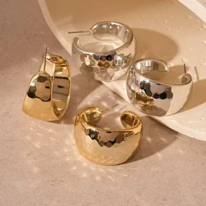 Fashion Exaggeration Gold Earring for Shop Clothes Shop Wholesales N26572