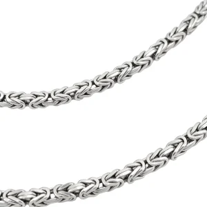 Fashion Fine Jewelry 925 Real Sterling Silver Mariner Chains 7mm 925 Silver Thick Chain Necklace for Men Women