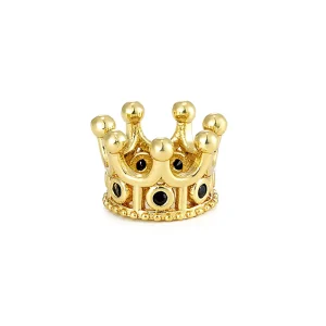 Fashion Jewelry Accessories DIY Beads Bracelet Rhinestone Queen Crown Pave Zircon Charms