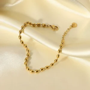 Fashion Jewelry Bead Bracelets Women Accessories Stainless Steel Bracelets & Bangles