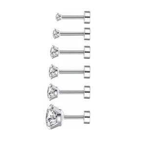 Fashion Jewelry Body Chain Stainless Steel Jewelry With Zircons Simple Style Chic