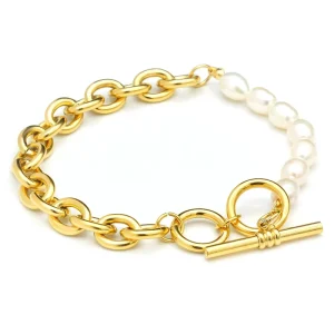 Fashion Jewelry Bracelets & Bangles Couple Gold Bracelet Women Jewelry Stainless Steel