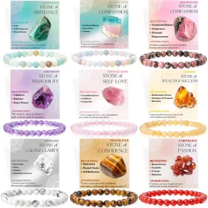 Fashion Jewelry Bracelets Bangles Handmade Natural Gemstone Beads Bracelet Natural Stone Fashion Bracelets & Bangles