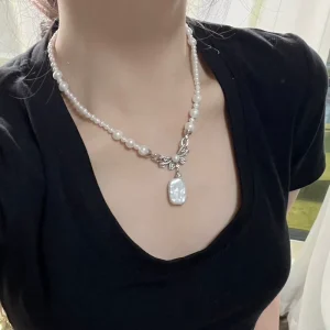 Fashion Jewelry Elegant Style Premium Quality Pearl Tassel Necklace