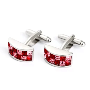 Fashion Jewelry Findings Luxury Diamond Cufflinks Wedding Cufflinks Men