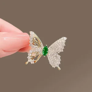 Fashion Jewelry Flower butterfly Animal Brooches Rhinestone Exquisite Personality Luxury Bling Trending Charming Brooch for Gift