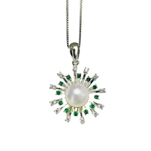 Fashion Jewelry Pearl Pendant for Women 8mm AAA Button High Quality Natural Freshwater Pearl Necklace Pendant