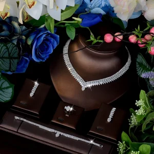 Fashion Jewelry Set Necklace Earrings Bracelet Ring S-655