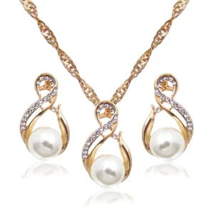 Fashion Jewelry Set Necklace and Earring Ladies Jewelry Set Christmas Gift High Quality Jewelry Sets Made in China