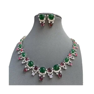 Fashion Jewelry Sets for Wedding Ladies Crystal and Crystal Stone Big Exaggerated