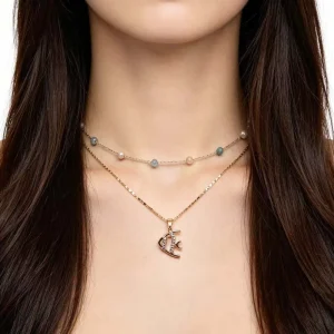 Fashion Layering Fish shaped Necklaces