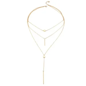 Fashion Long Pearl Necklace Gold Plated Boho Jewelry Chain With Pearls Designer Necklaces Charm Bohemian