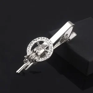 Fashion Men Cuff Link Zinc Alloy Clip Cufflink Set Custom Silver Metal Shirt Cufflink