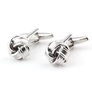 Fashion Men Cufflinks Custom Silver Metal Cuff Links Luxury French Stainless Steel Wedding Gifts Fashion Cufflinks Studs
